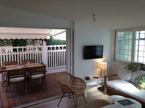 Annonce Airbnb populaire: New apartment 5 min walk to the ocean à Hendaye
