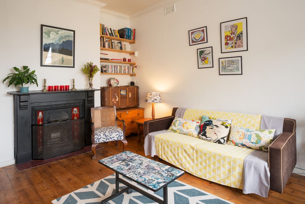 Extensive book and DVD collection for your use during your stay. The TV has a USB port.