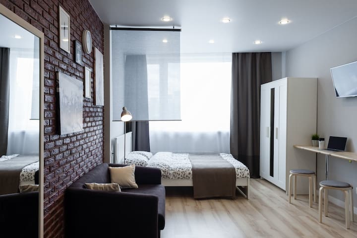 Stylish apartment in the heart of Ekaterinburg!