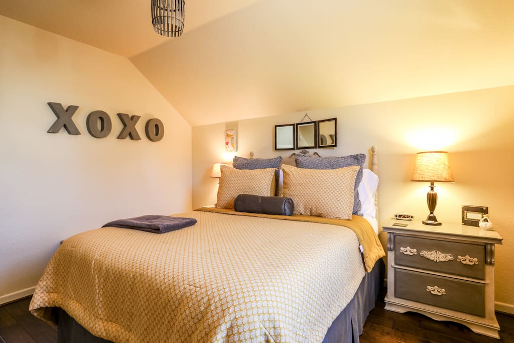 Queen bed