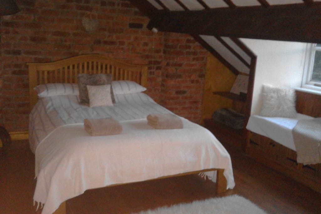 Double bedroom - the attic room