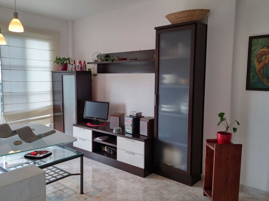 The living room