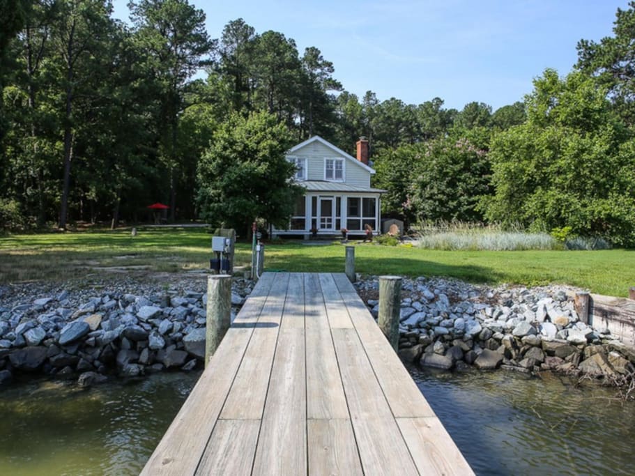 Rear Elevation From Dock