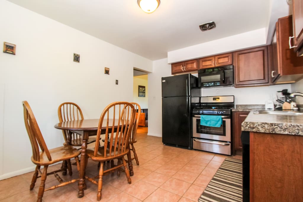 Newly remodeled kitchen