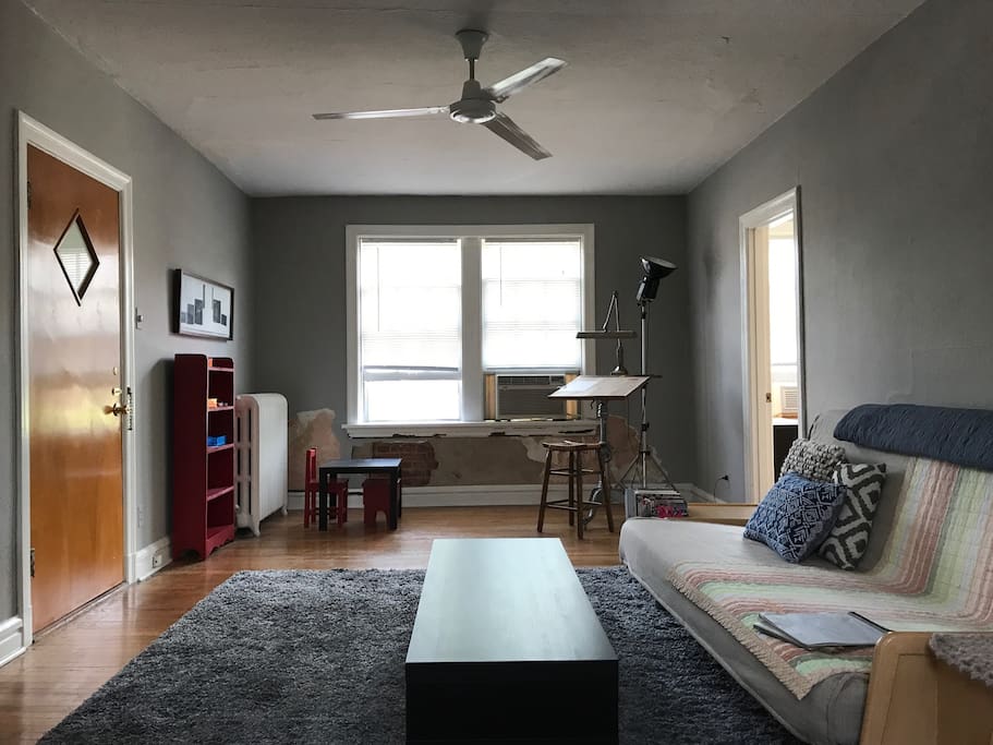 "work-from-home productivity couch", drafting tables for the big and small
