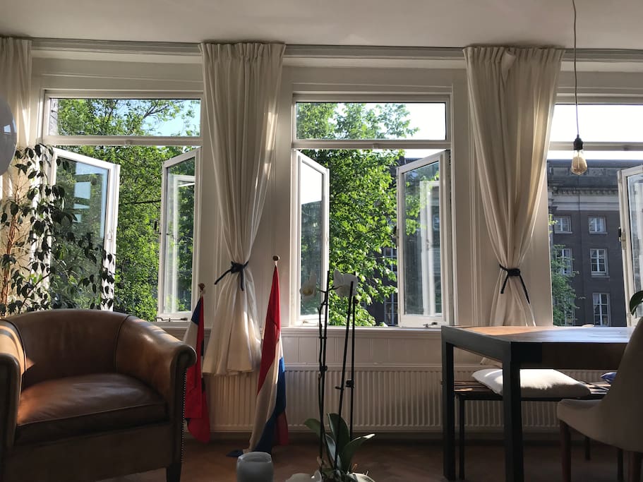 View from living room