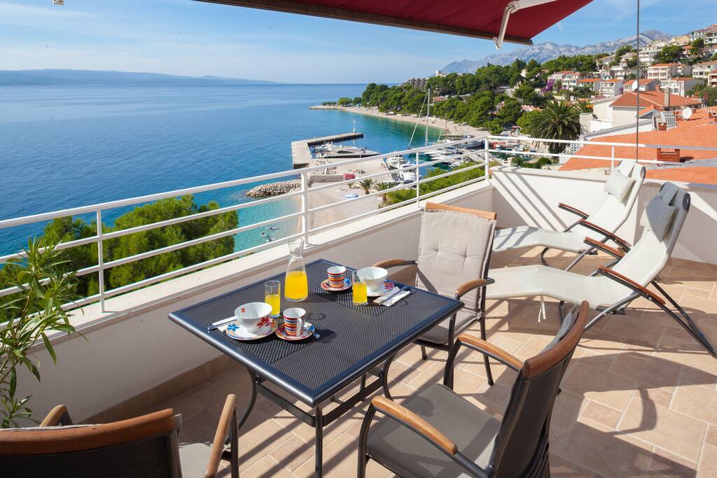 living on terrace
