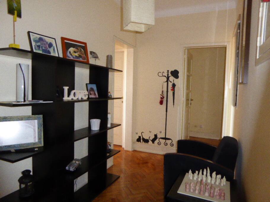 The entrance hall