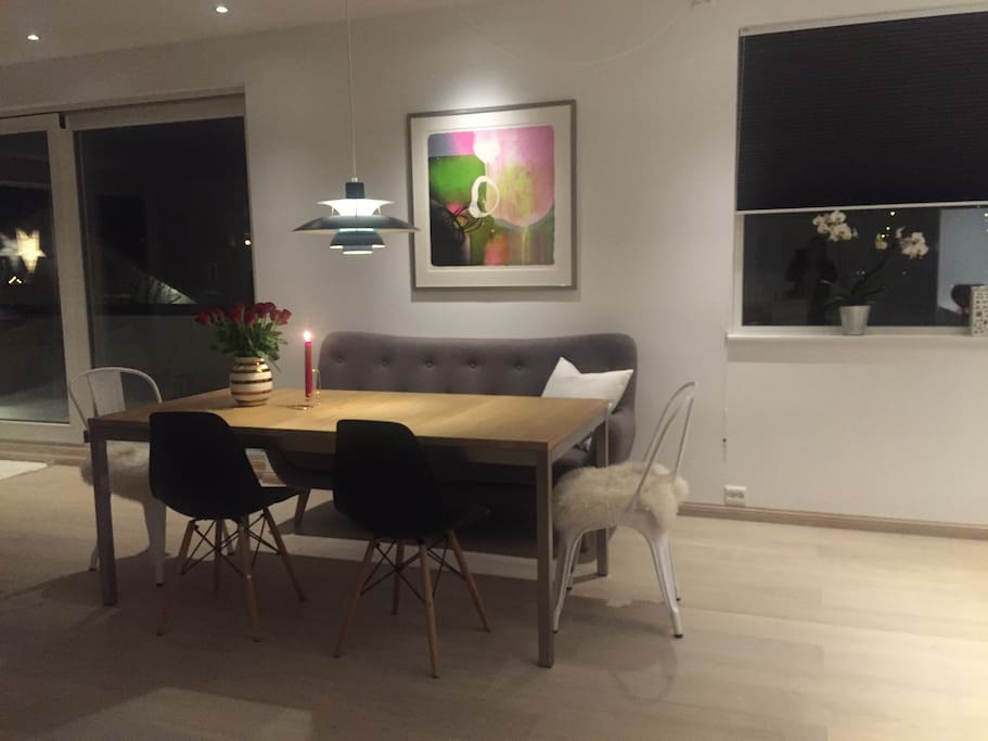 Dinner area