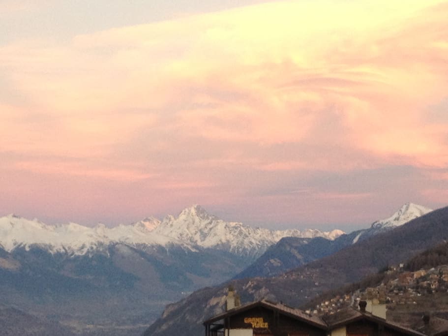 Aussicht von der Terrasse