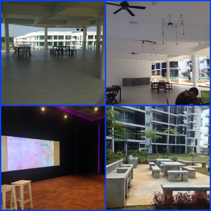 Meeting area at Clubhouse