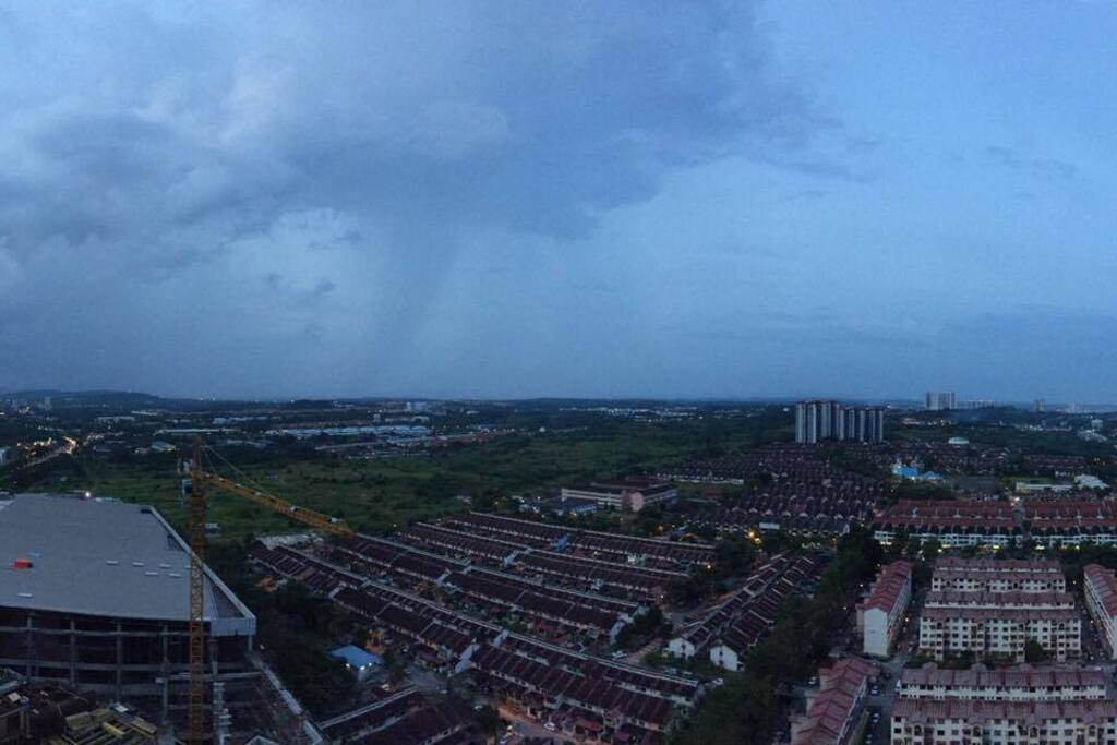 View from balcony