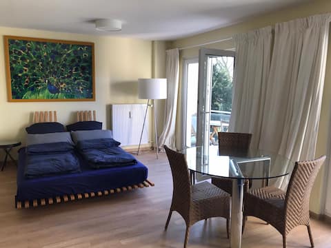 Leistungsstarkes Airbnb: Dream location and water view directly on the Alster in Uhlenhorst