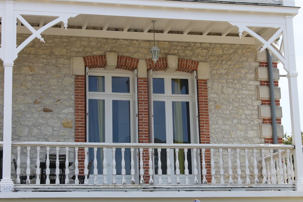 Terrasse et vue de l'appartement