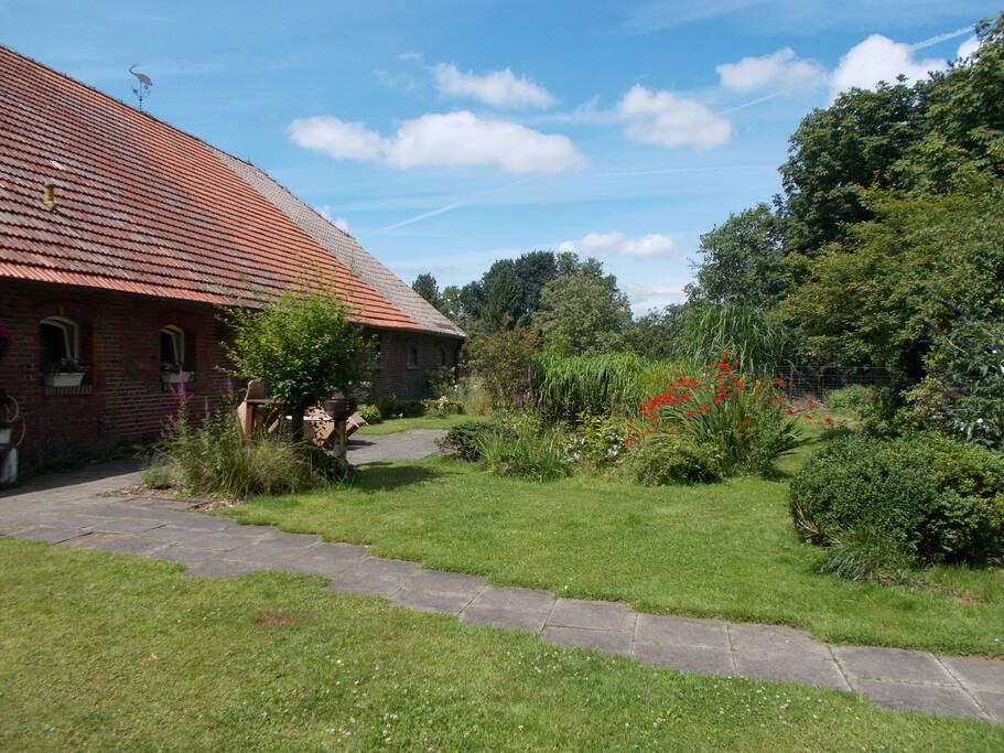 Eingang und Garten