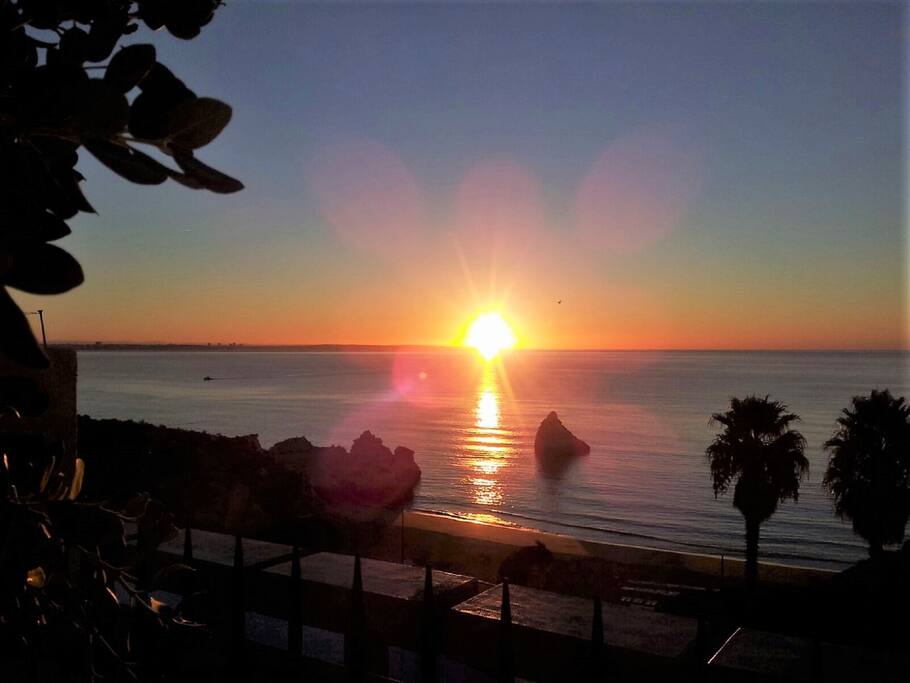 Sunset view from apartments