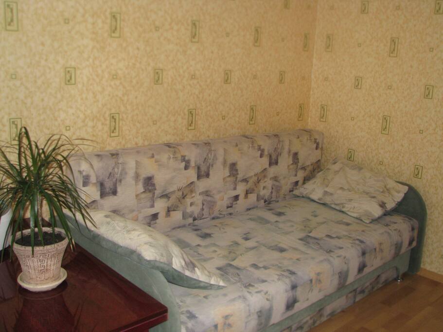 Двуспальный раскладной диван - folding double sofa bed