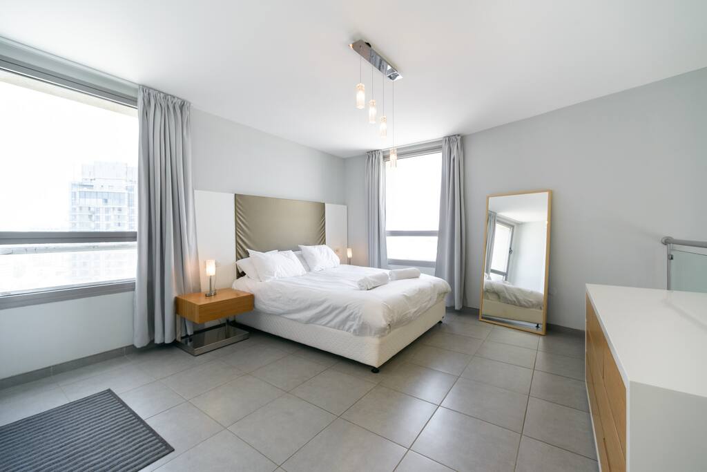 Spacious bedroom