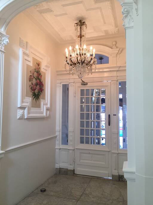 Main entry of the house