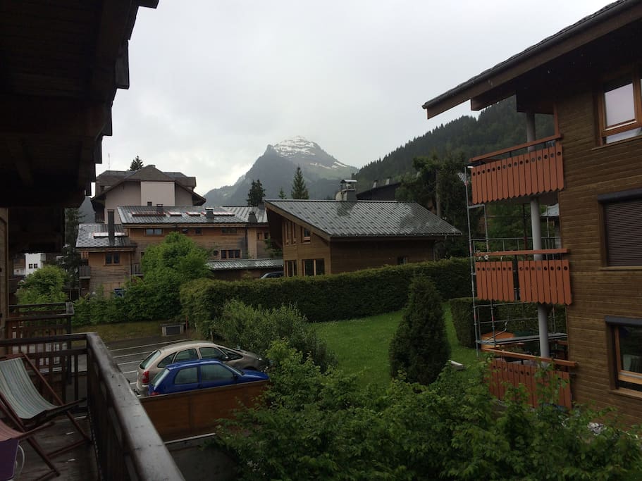 Balcony view - left