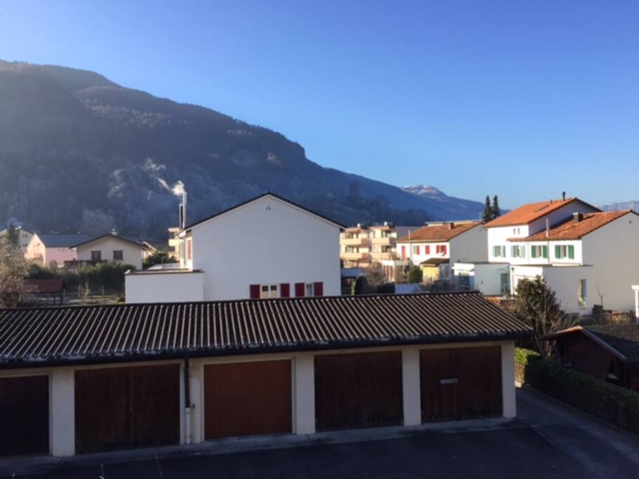 Aussicht aus dem Zimmer