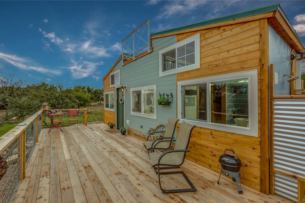 Lucky Stars Tiny (Luxury) House Boerne TX Tiny houses for Rent in