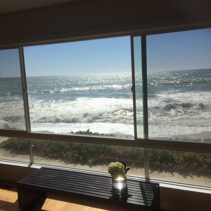 Snapped from the living room couch