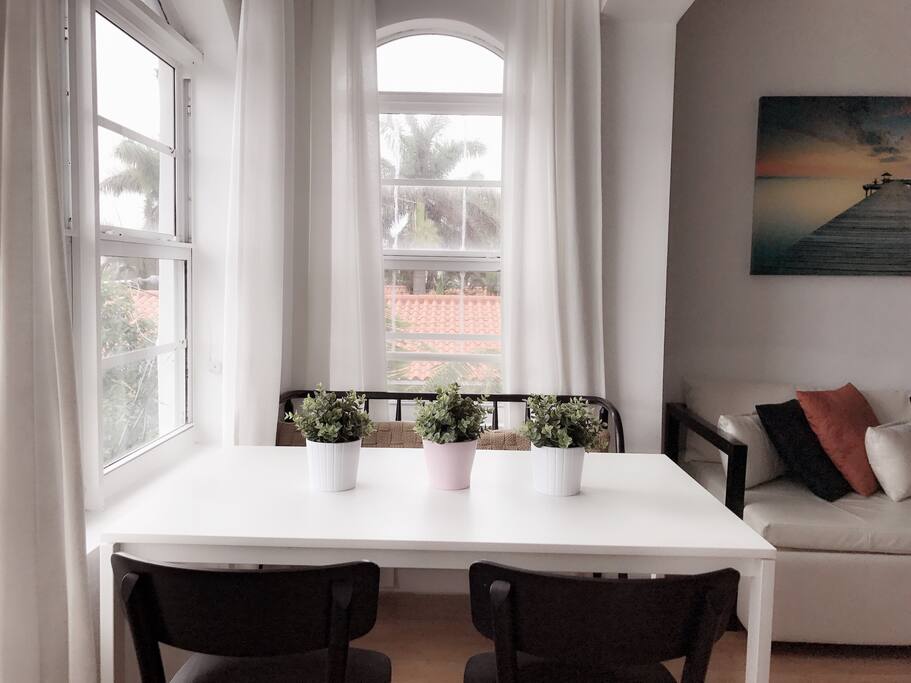 Splendid Palms view from dining room