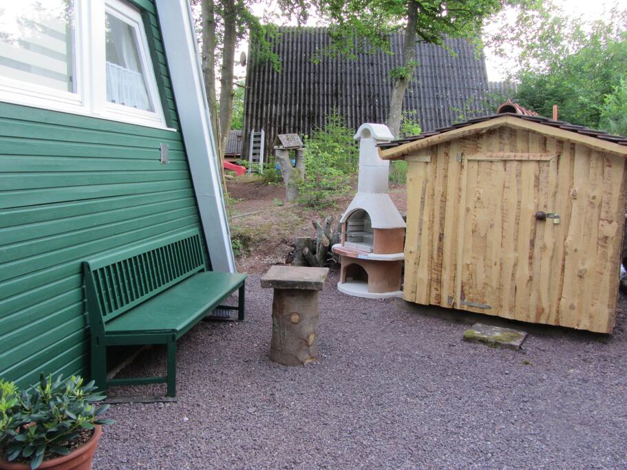 Grillplatz vor der Haustür