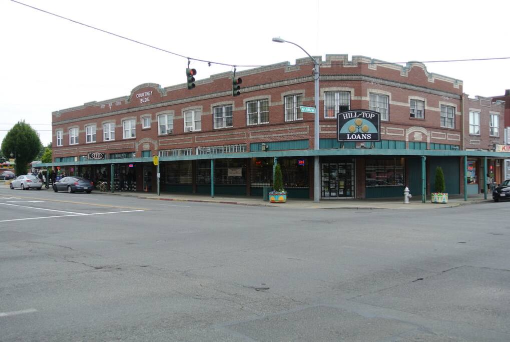 This is the building the apartment is located in.