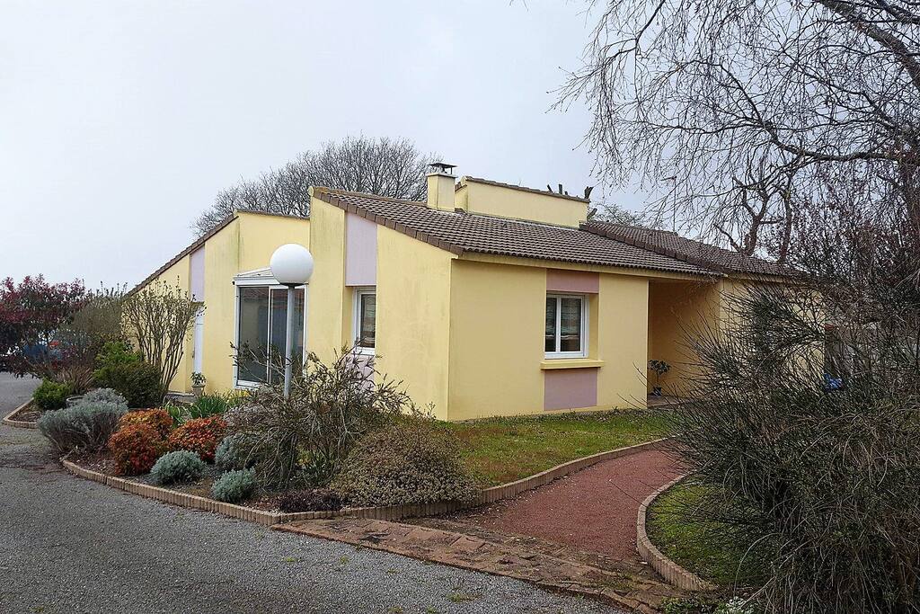 Vue extérieure de la maison