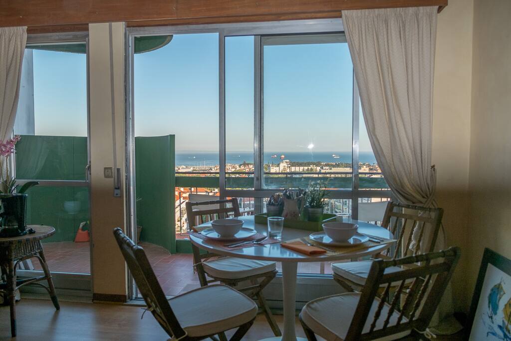 Amazing sea view from living room