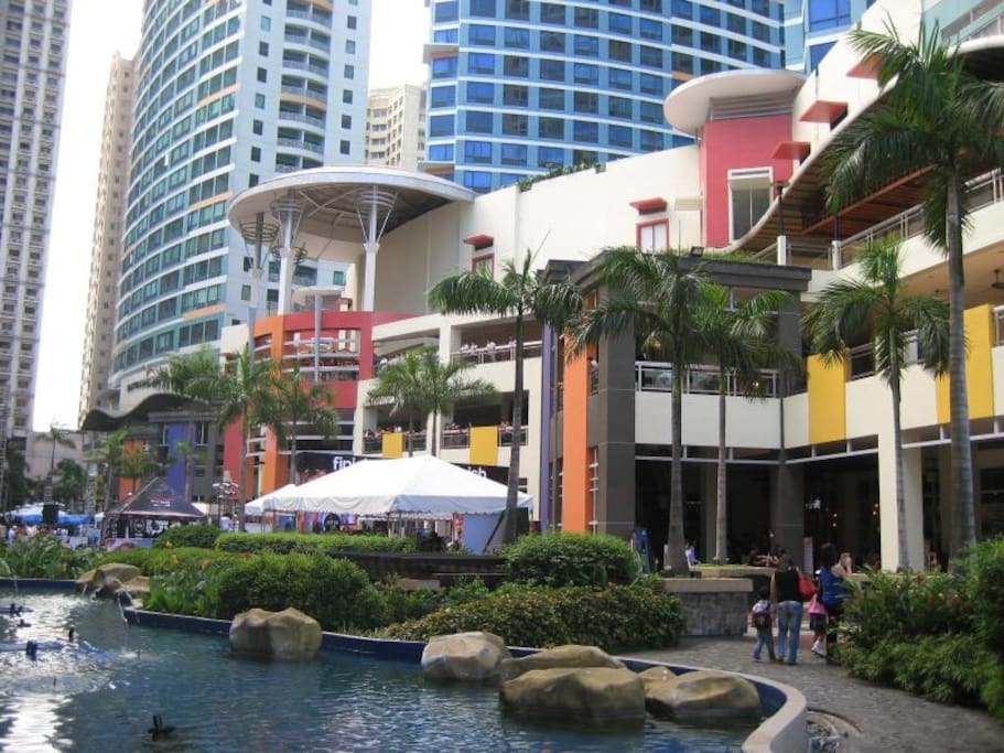 Eastwood City Walk and Eastwood Mall