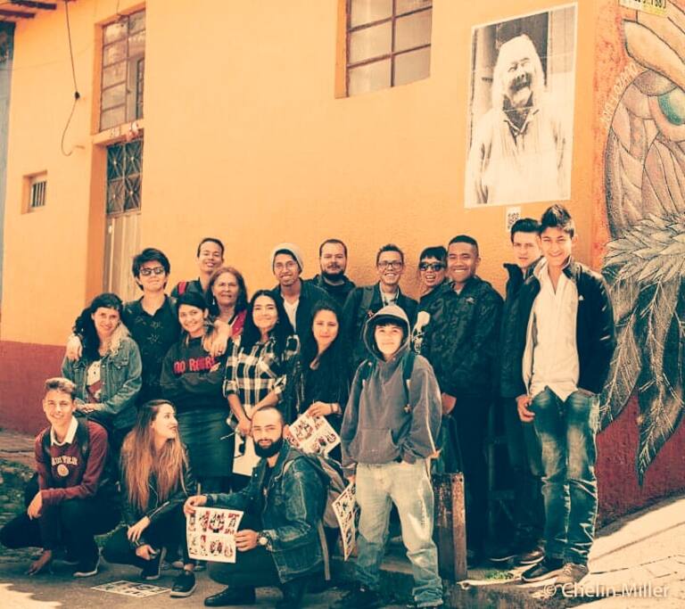 Nuestro amigos de Cámara Parlante!