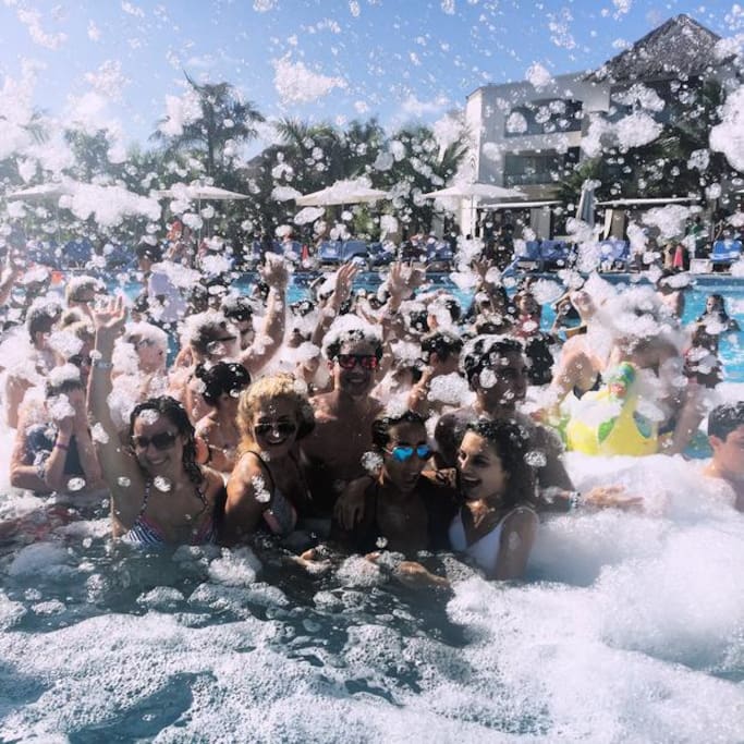 Pool Foam Party