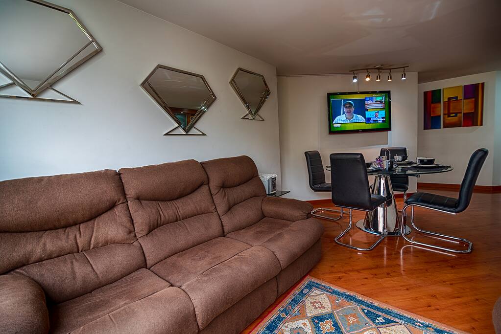 Comfy sofas to rest after a long day. Modern design