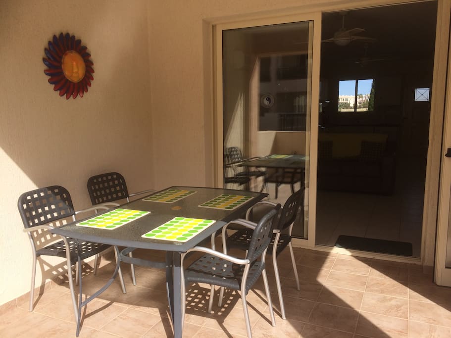 Patio area