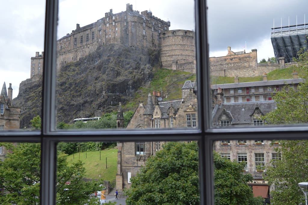 Spectacular castle view