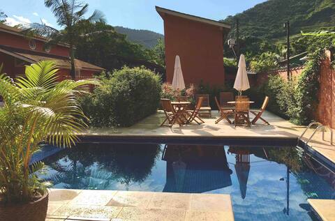 Casa, condominium with swimming pool 400 meters from the beach