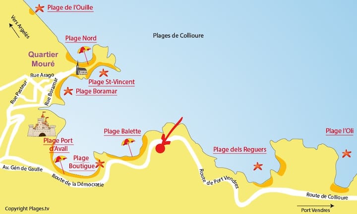 Studio Cabine A Collioure Vue Sur Mer Apartments For Rent In Collioure Occitanie France