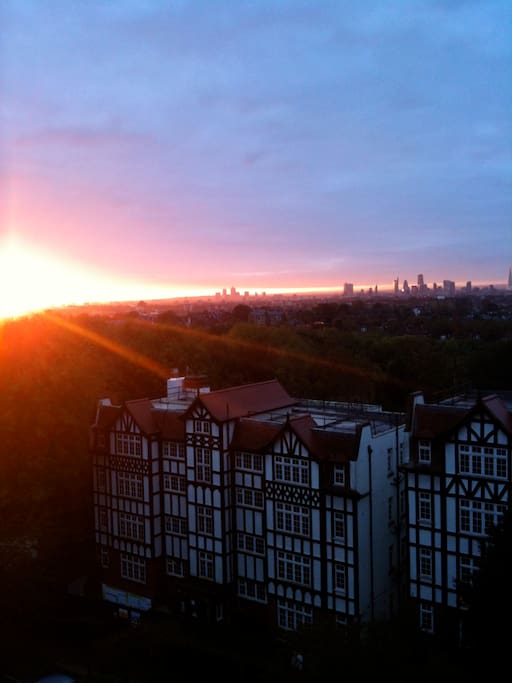 Sunrise 3 from bedroom window