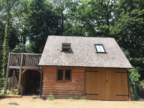 A Cosy Cotswold Woodland Cabin