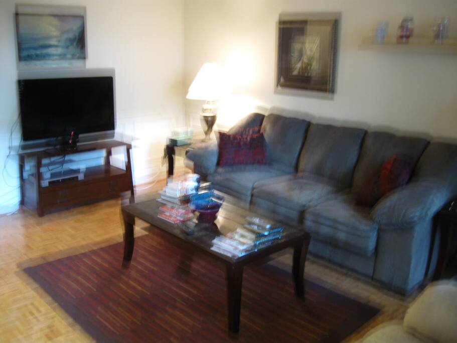 Upscale furniture with HD TV