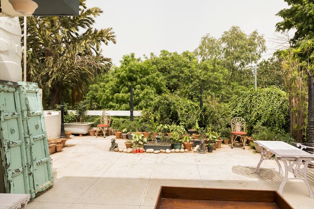 Patio & terrace area