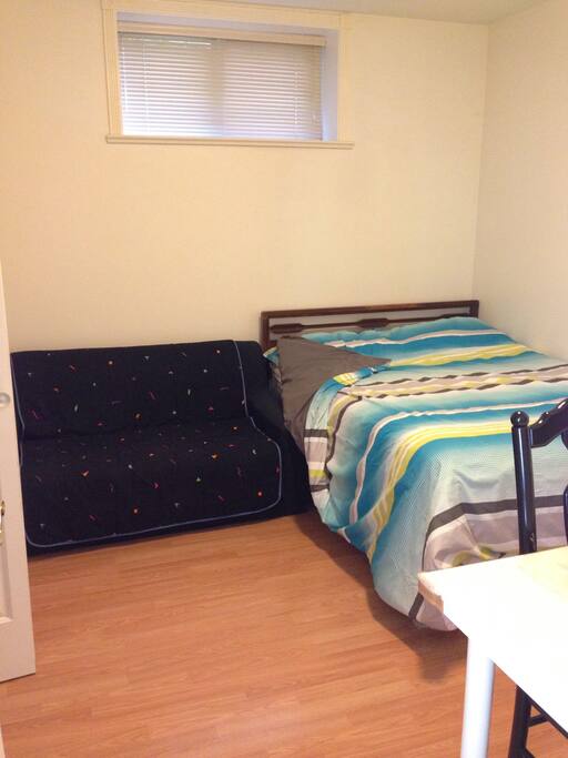 First room with sofa bed