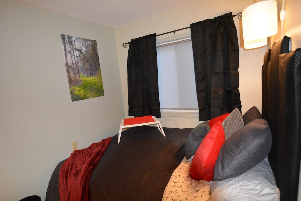 A Comfy Bed Area