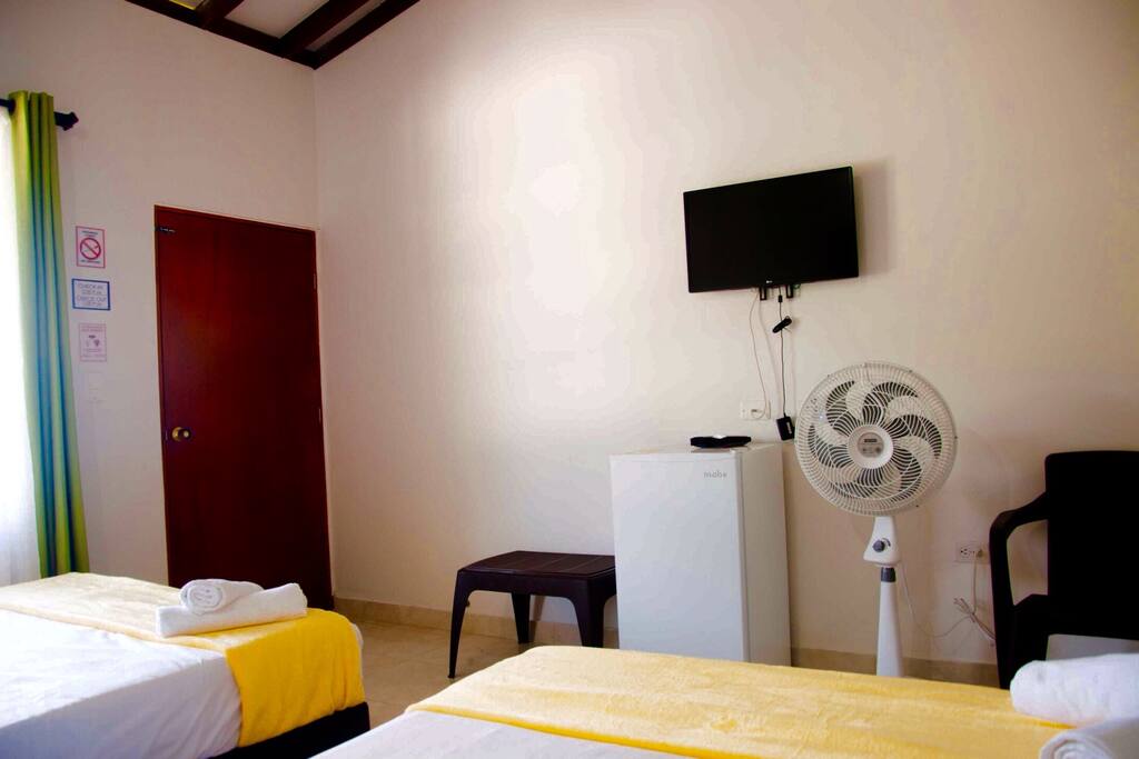 Habitación principal vista de cama