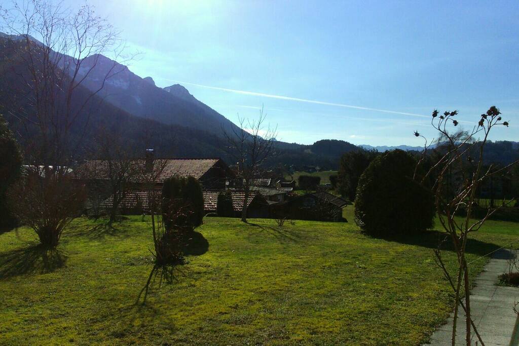 Aussicht von der Terrasse/ view from terrace