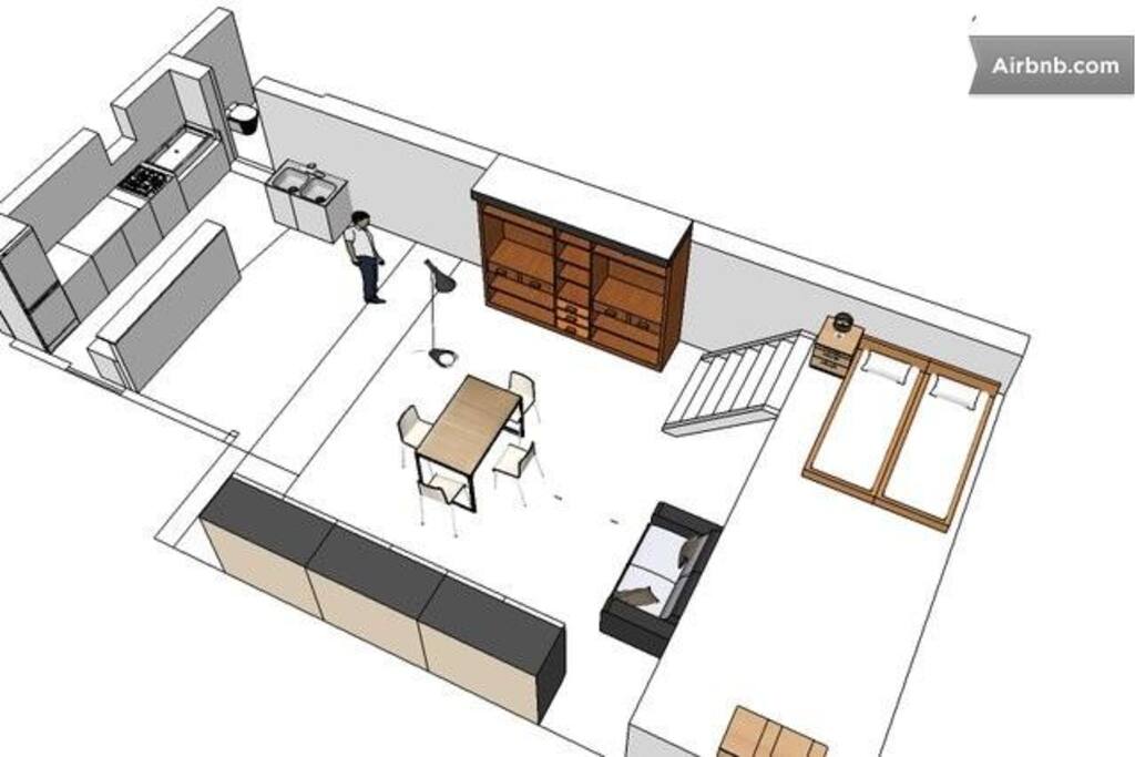the plan of the flat