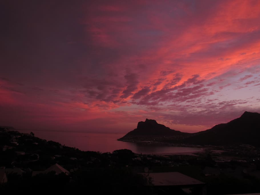 Untouched nightly magical sunsets